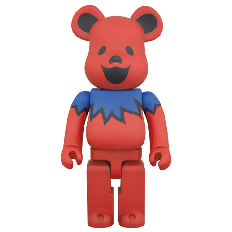 BE@RBRICK GRATEFUL DEAD  DANCING BEARS 400% - red by Medicom