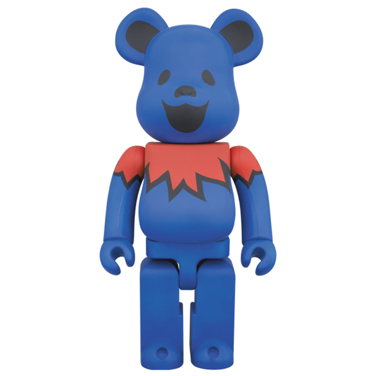 BE@RBRICK GRATEFUL DEAD DANCING BEARS 400% - blue
