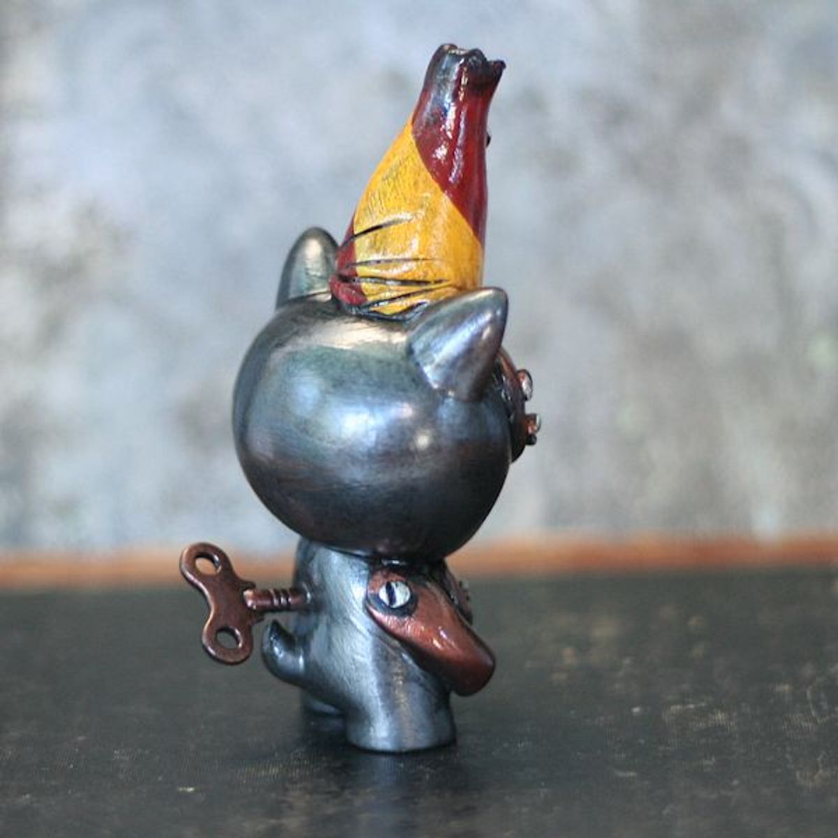 Windup Steampunk Mecha Toy - Copper