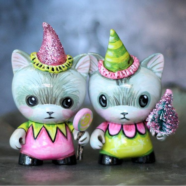 Christmas Elves by Rebecca Hesla