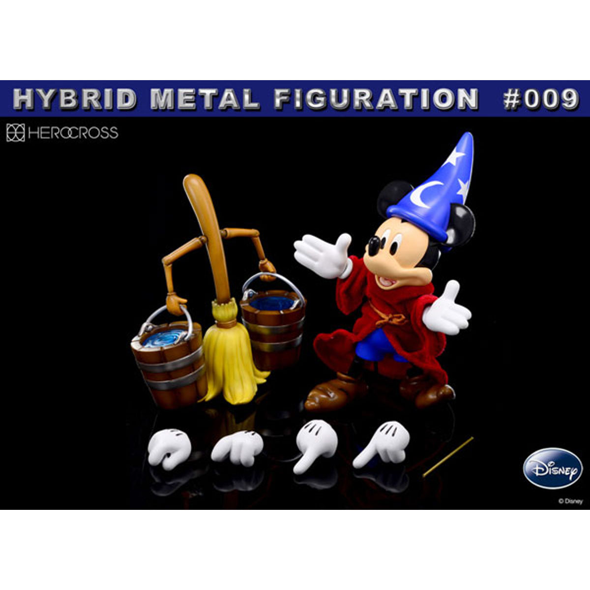 Hybrid Metal Figuration No.009 Disney - Fantasia Mickey