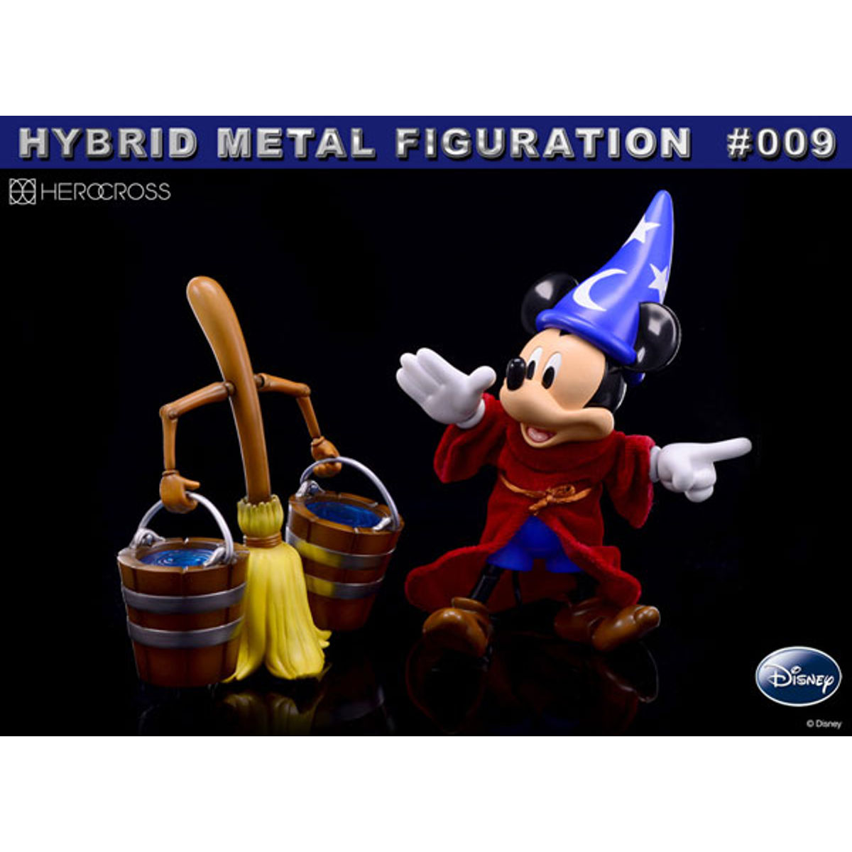 Hybrid Metal Figuration No.009 Disney - Fantasia Mickey