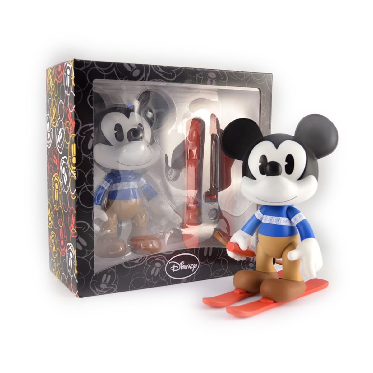 8" Skiing Mickey Mouse