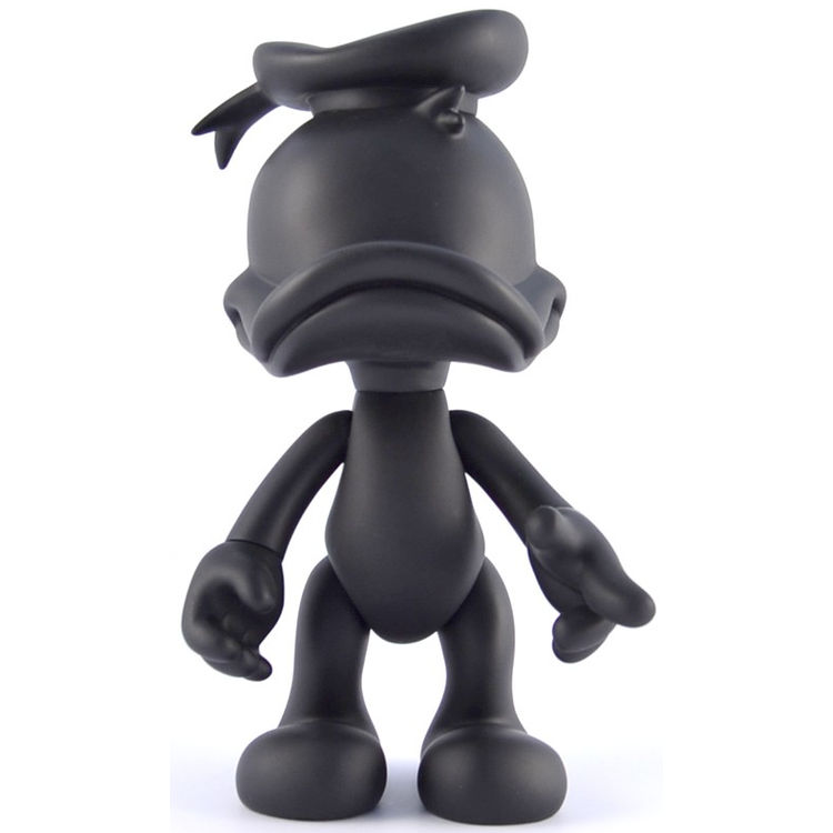 ARTOYS DONALD MONOCHROME BLACK 8" by Disney
