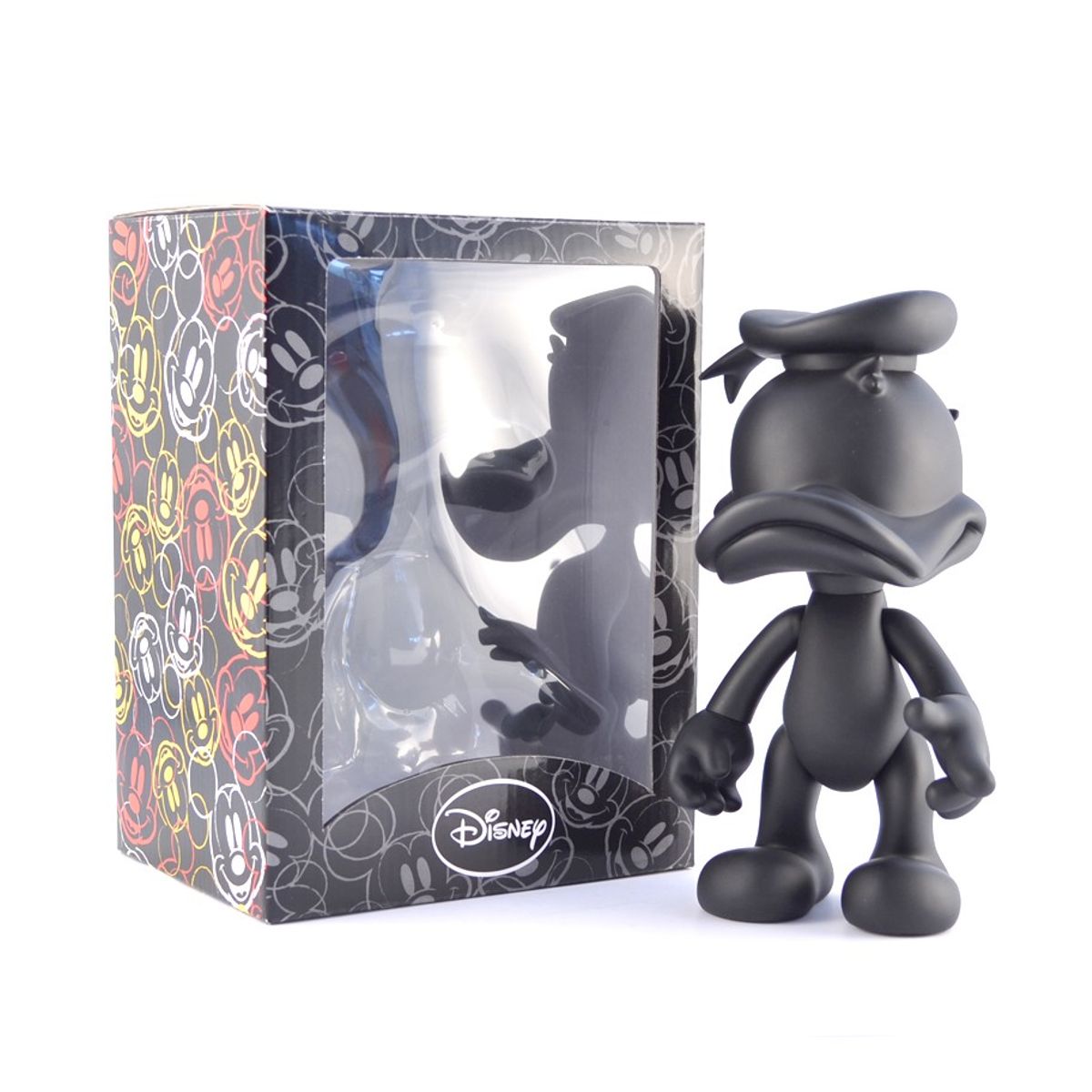 ARTOYS DONALD MONOCHROME BLACK 8"