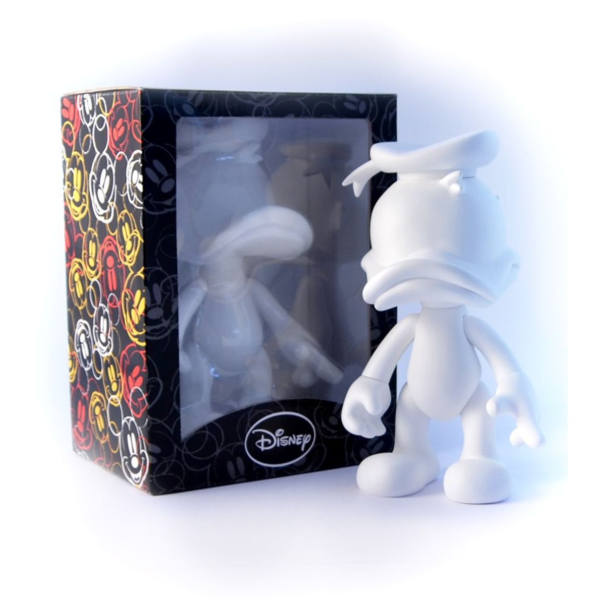 ARTOYS DONALD MONOCHROME WHITE 8"