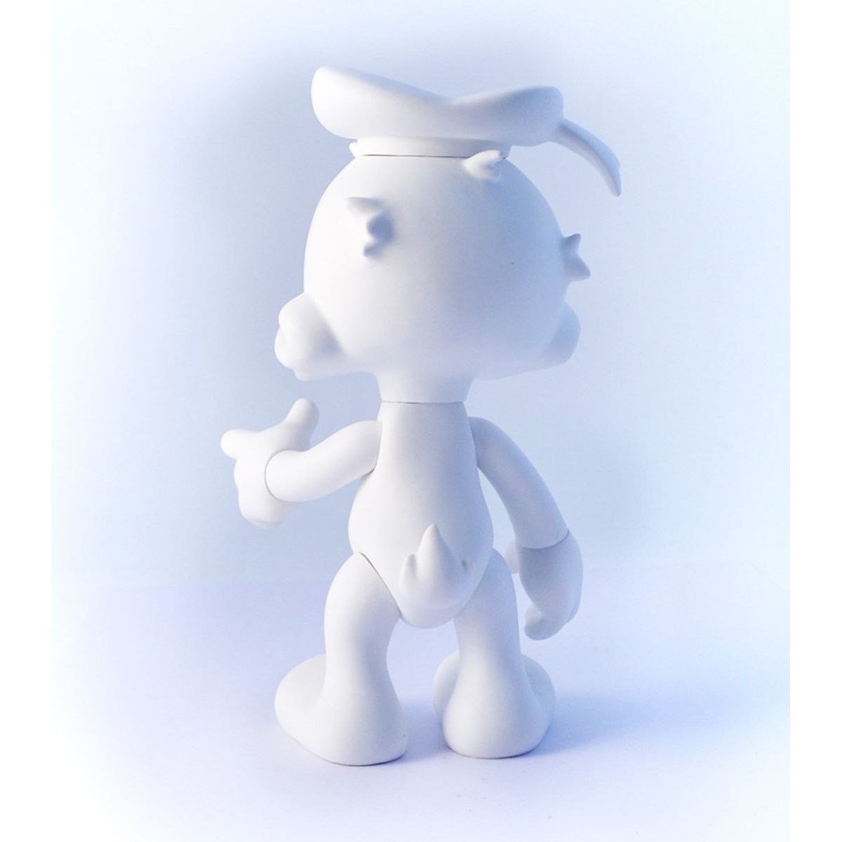 ARTOYS DONALD MONOCHROME WHITE 8"