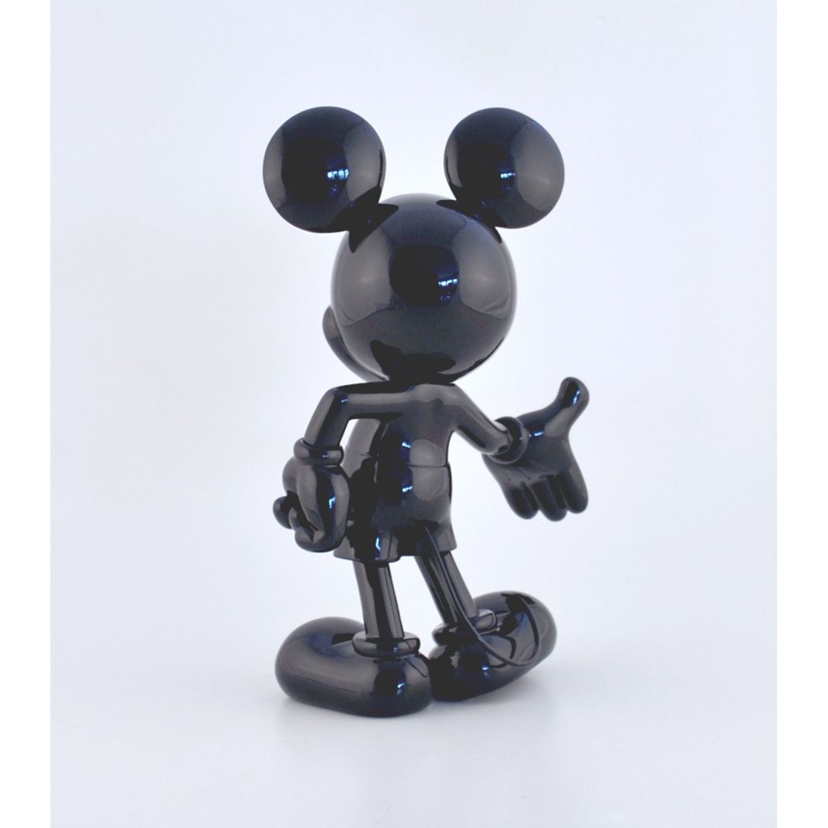 Black Welcome Back Mickey Mouse