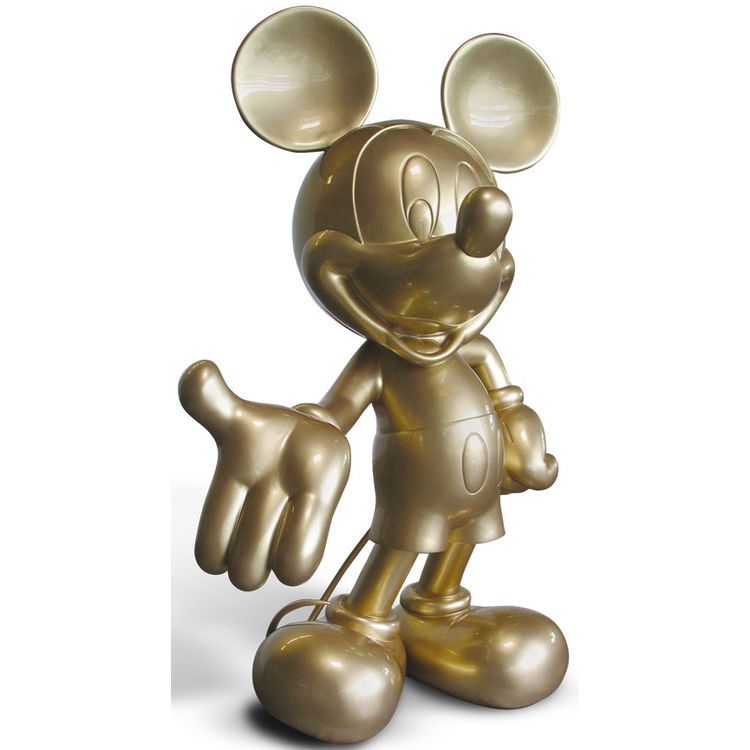 57" Life Size Gold Mickey Mouse by Disney
