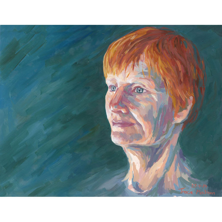 Portrait of Mother by tracie Mcvean