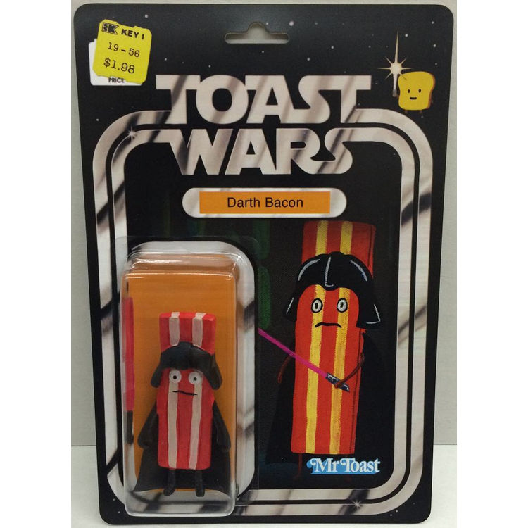 Darth Bacon : Toast Wars by Junk Fed