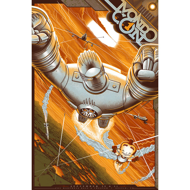 MondoCon Show Poster by Phantom City Creative