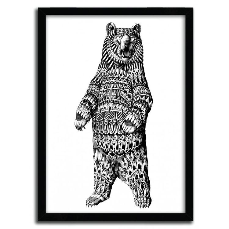 ORNATE GRIZZLY BEAR by Bioworkz