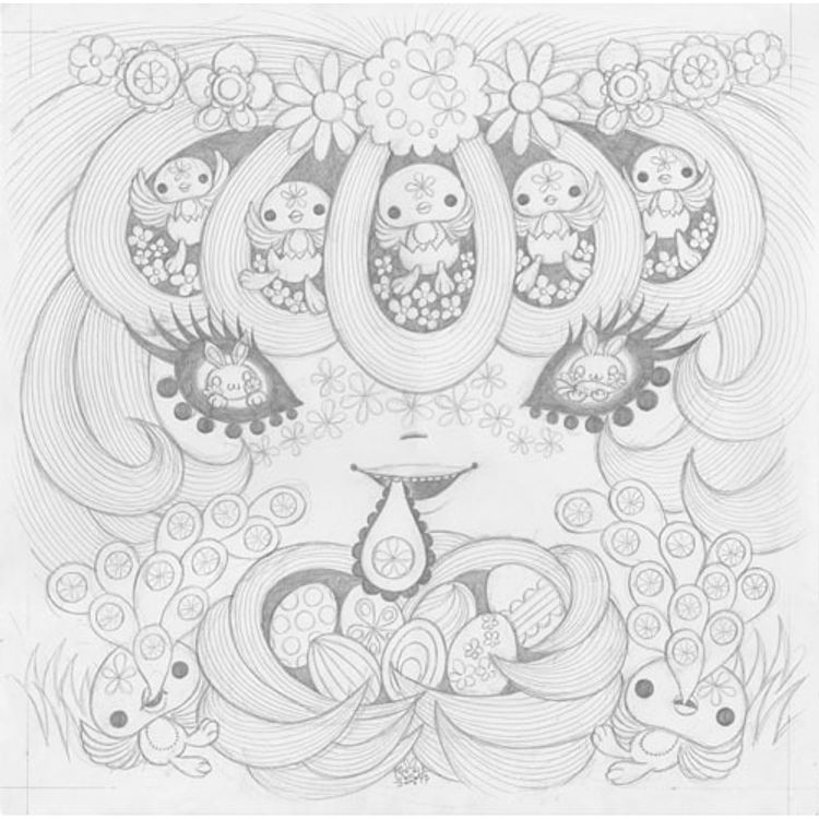 EASTER (SKETCH) by Junko Mizuno