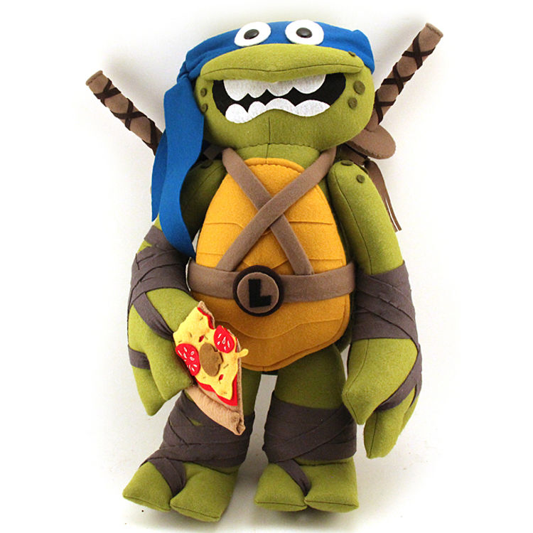 PIZZA POWER UP (LEONARDO) by Felt Mistress