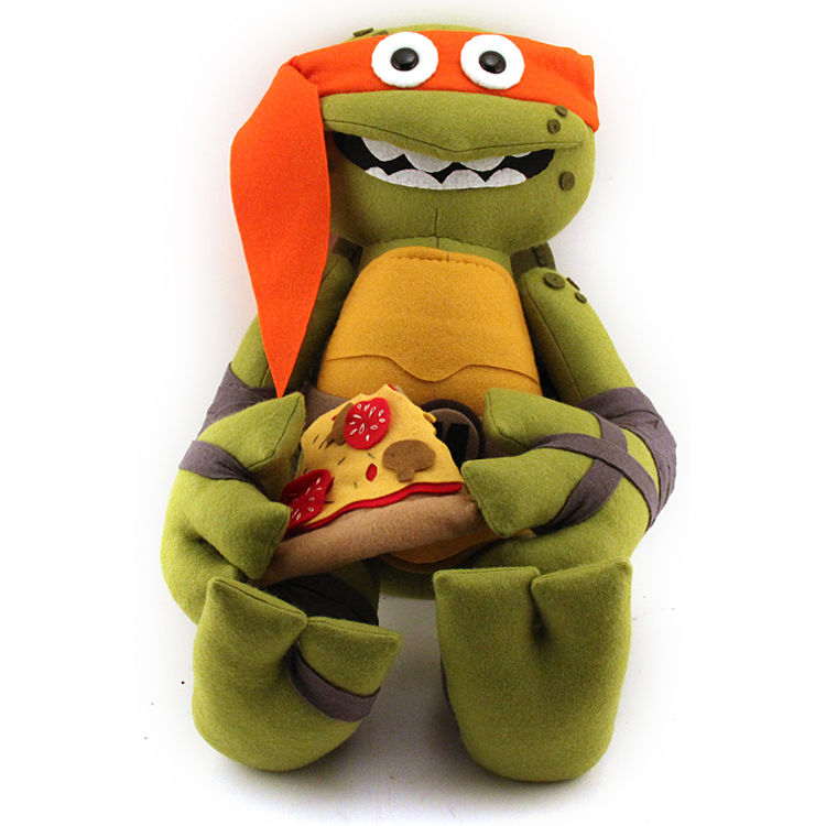 PIZZA POWER UP (MICHELANGELO) by Felt Mistress