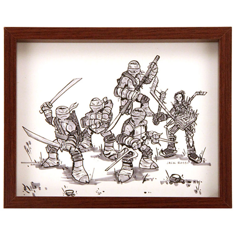 THE NINJA TURTLES by Jack Rossi