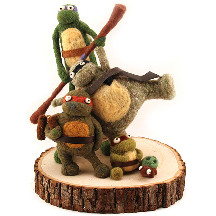 WOOLBUDDY TMNT by Jackie Huang