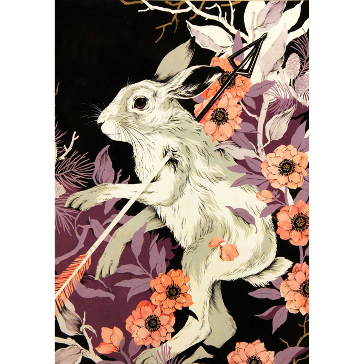 HELLEBORE, MILKWEED, HARE (THIS WON'T LAST VERY LONG)