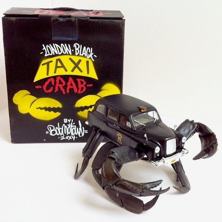 Black Taxi Crab by Bob Motown