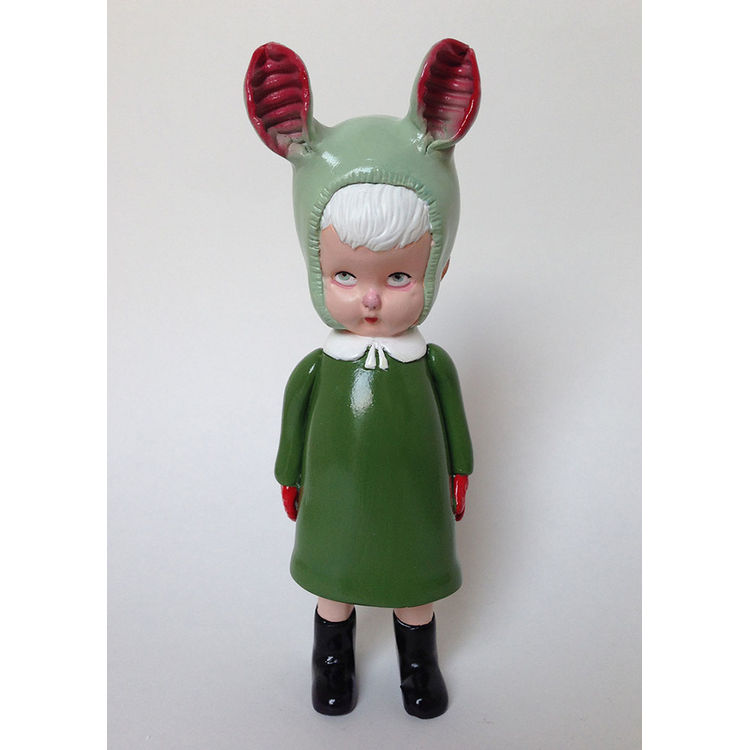 Green Bat Kiddo (Tomenosuke Exclsuive) by Doubleparlour