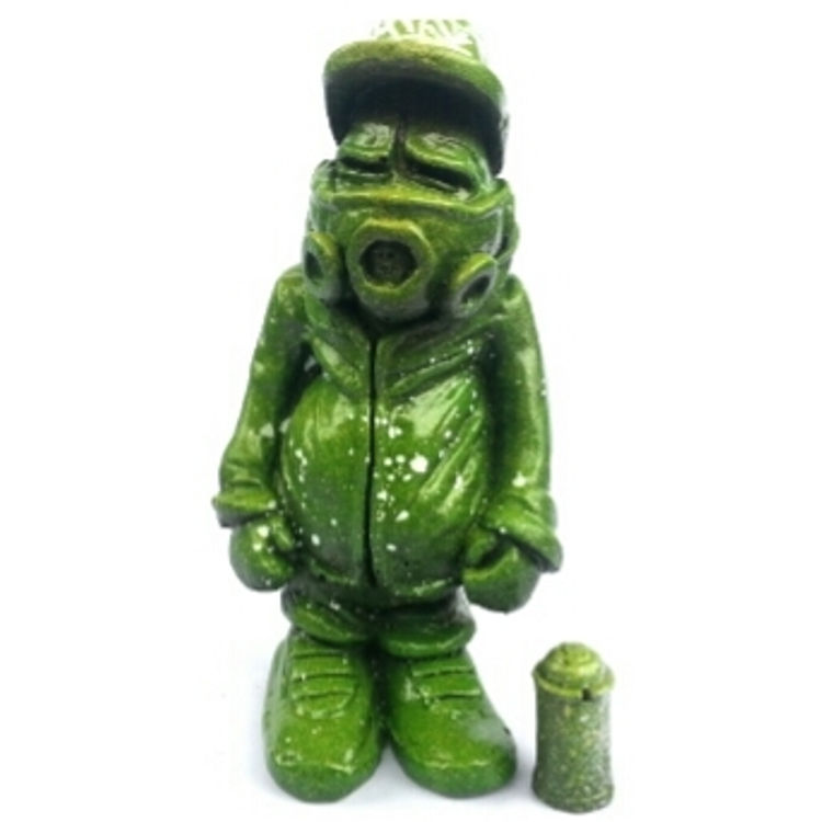 GREEN HAZE MASKEDMAN by Hoakser