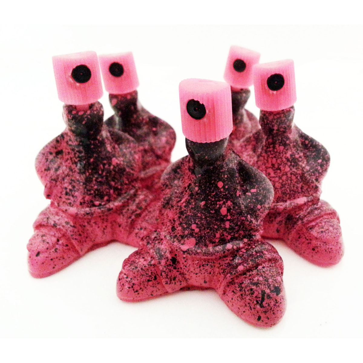 VANDALFACE Pink NY FATCAP SPLATTER GRAFFITI RESIN