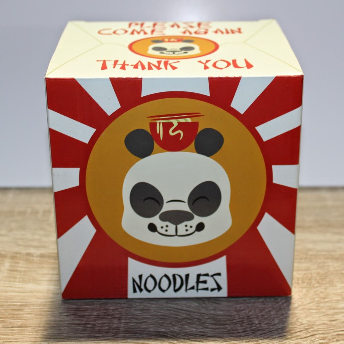 Noodles - the Dim Sum Panda - red bowl edition
