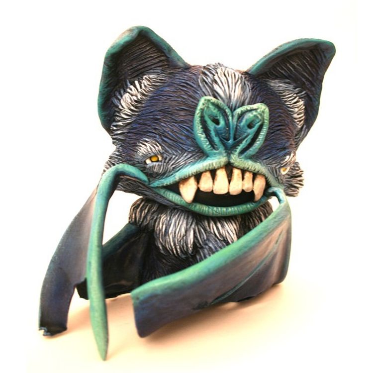 Cuddles, the Trikky Tattered Bat by Shadoe Delgado