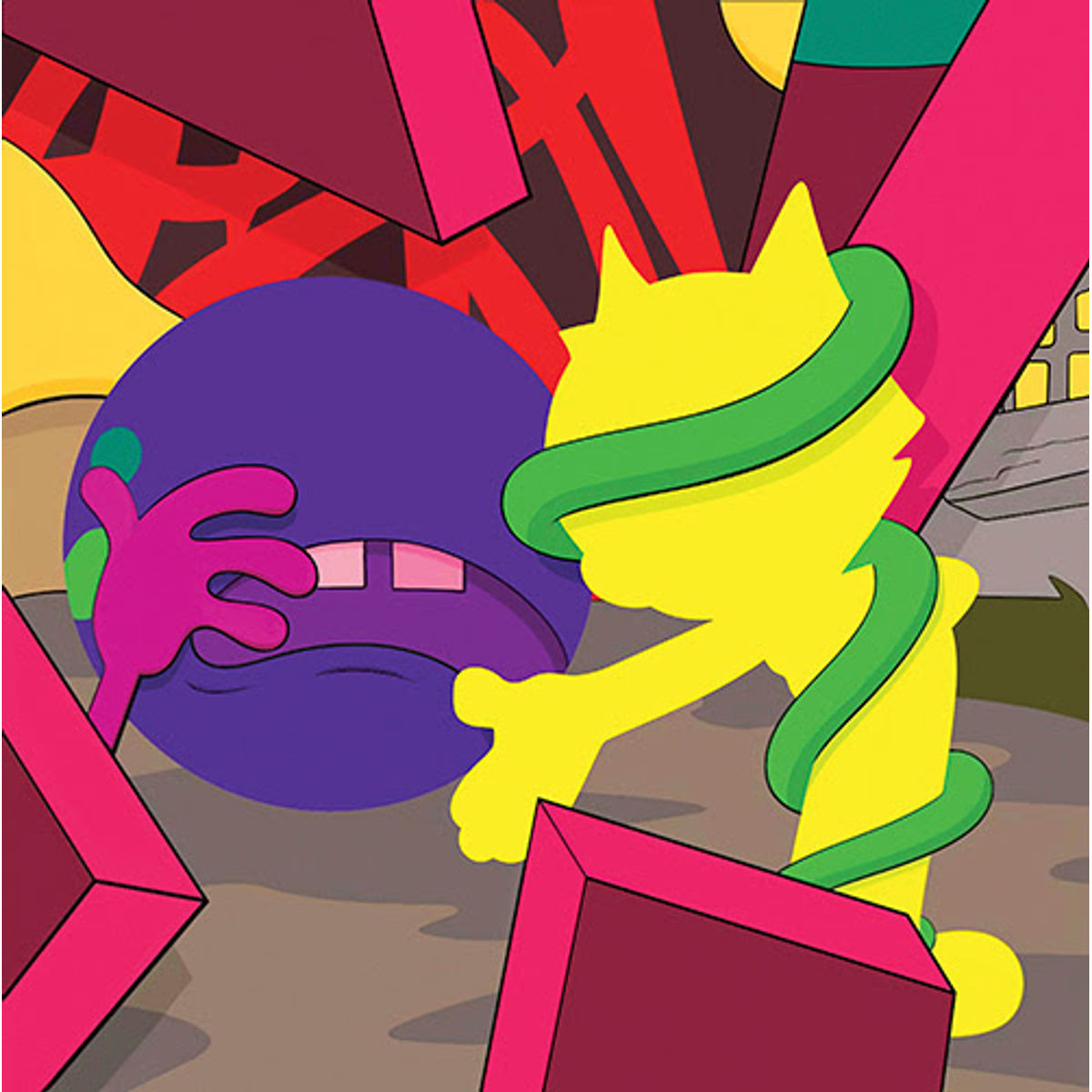 KAWS PRESENTING THE PAST (Print)