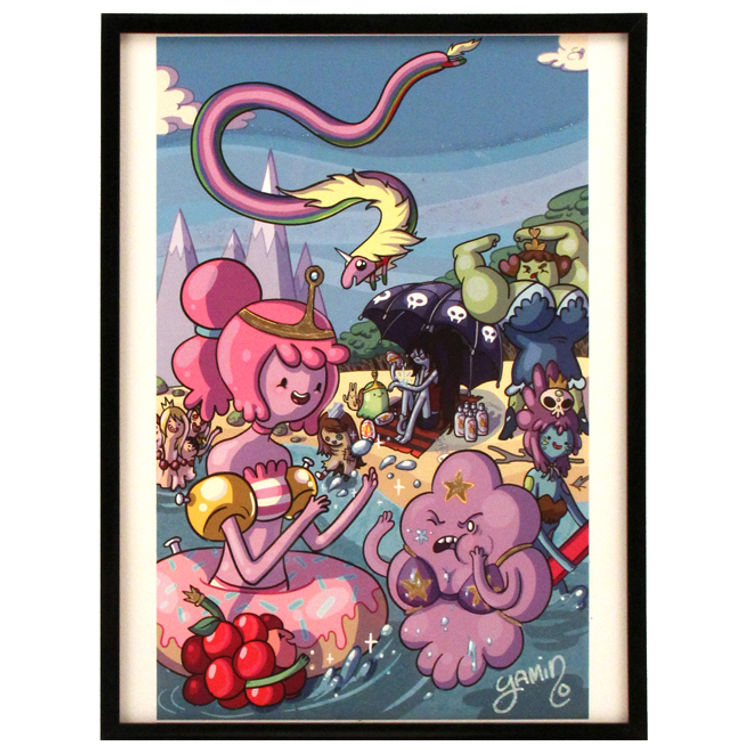 PRINCESSES AT THE BEACH by Elena Barbarich