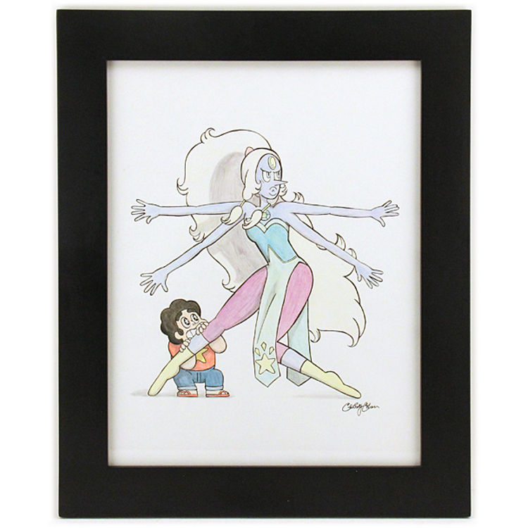 STEVEN AND HIS GIANT WOMAN by Christy Cohen