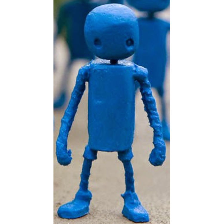 FINK WARRIOR - Tenacious Blue (Tenacious Toys Exclusive) by Scott Bellwood (Mr. Fink)