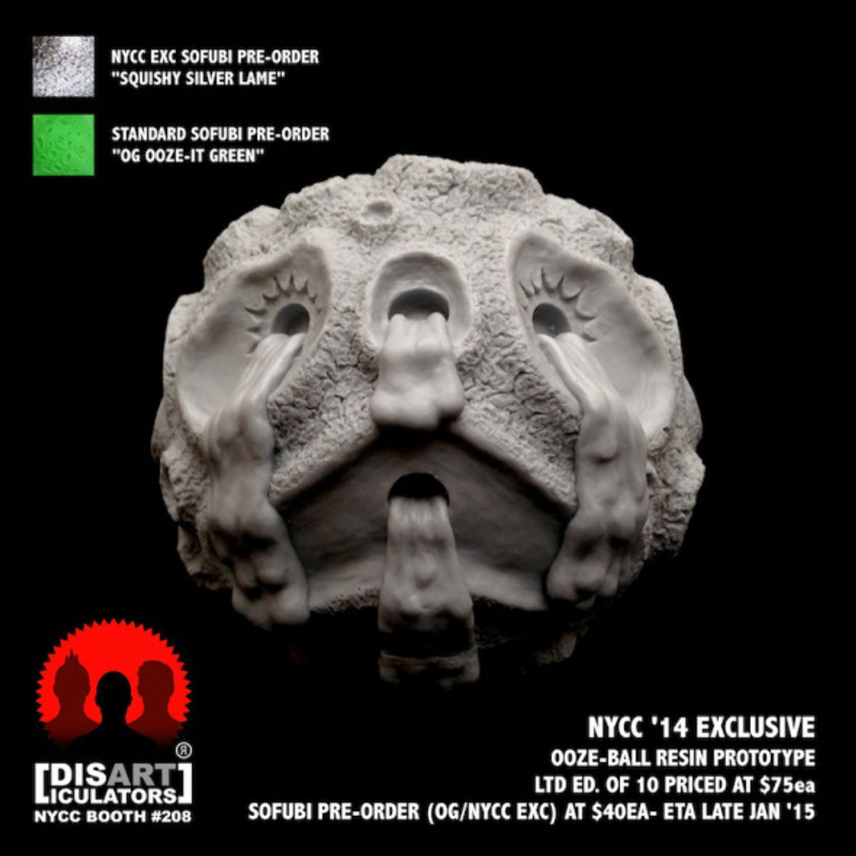 Oozeball Resin Prototype