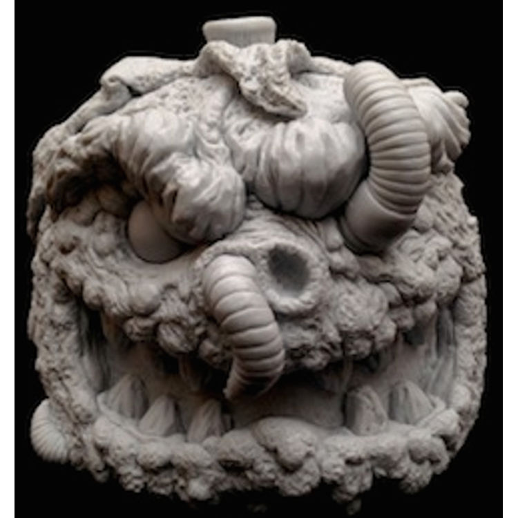 Rotten Tomato Resin Prototype by Triclops