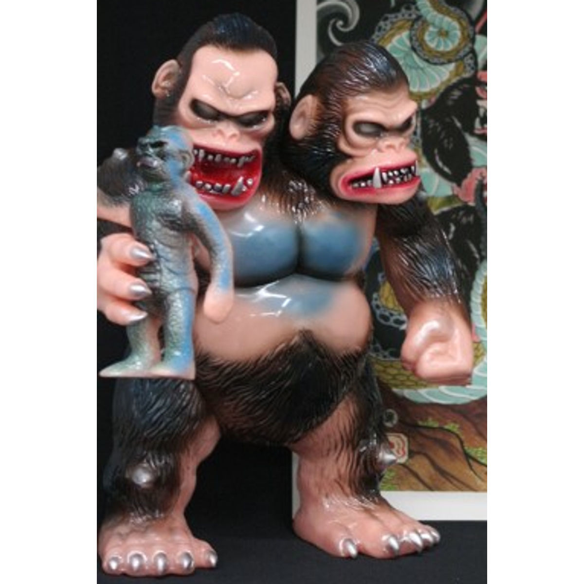 King Gorrilla-Ju - Ukiyo-e style