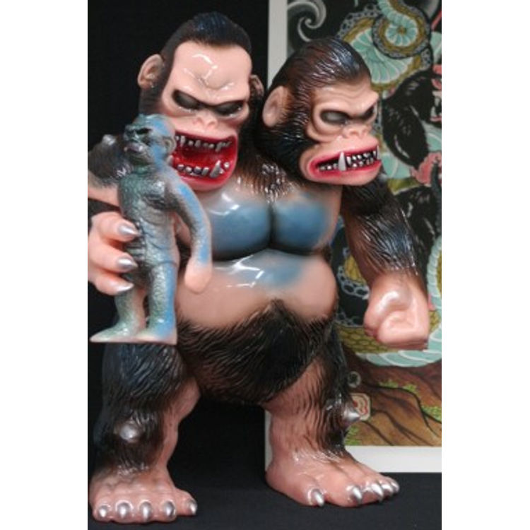 King Gorrilla-Ju - Ukiyo-e style by Yasuaki Hirota