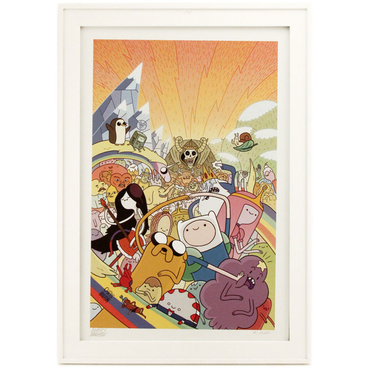 COVER FOR ADVENTURE TIME VOL 1 by Chris Houghton