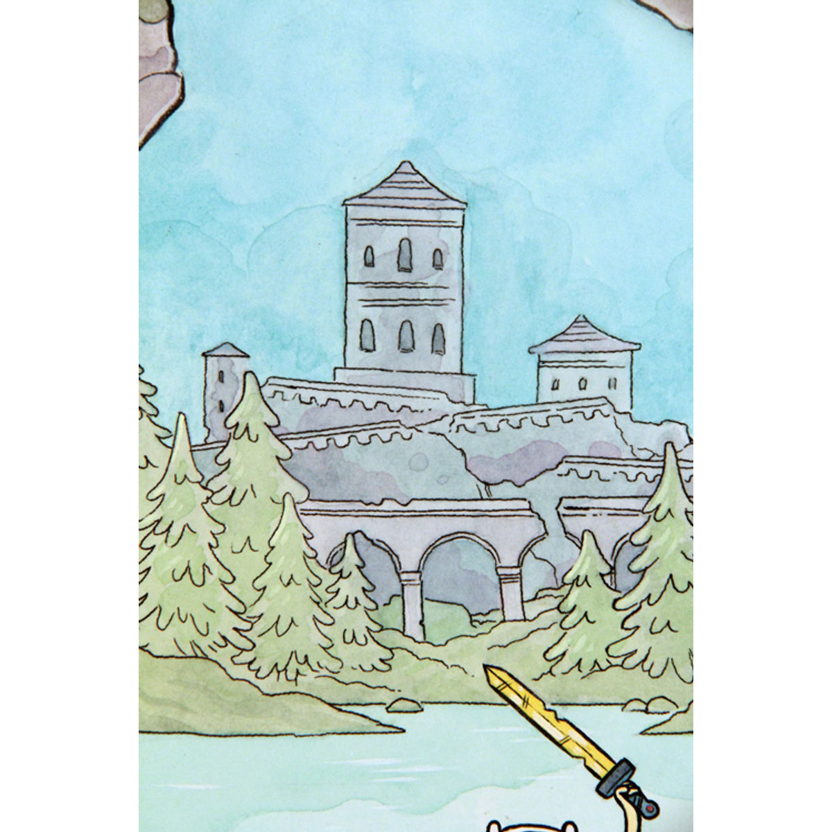 ADVENTURE IN THE WATERY RUINS