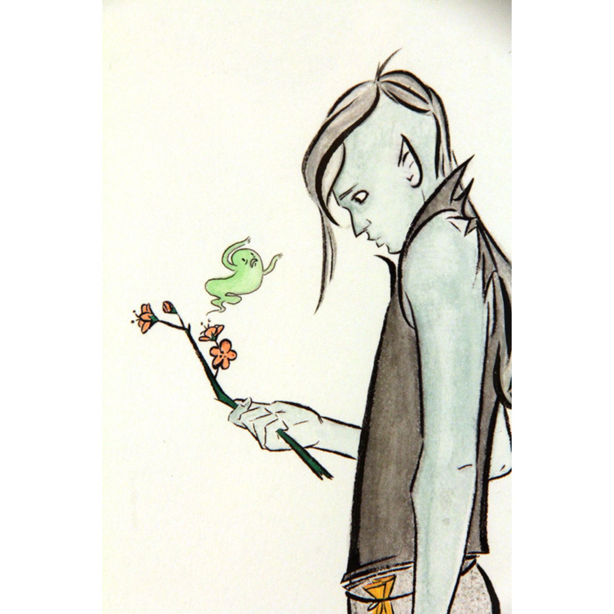 ASH & MARCELINE IN A FIGHT