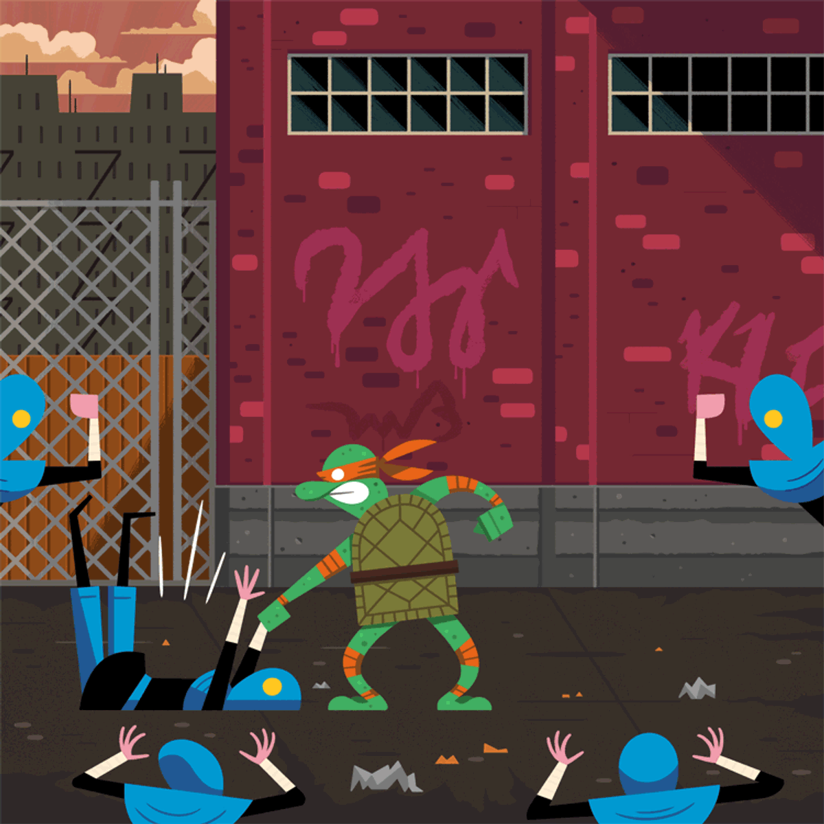 Turtle Power Mikey