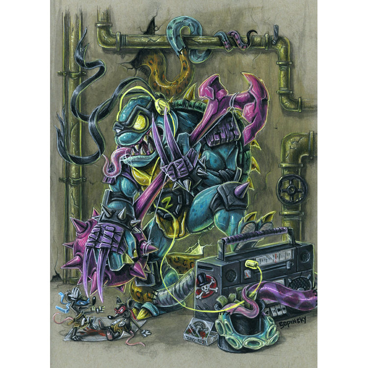 Sewer Shreddin by Brandon Sopinsky
