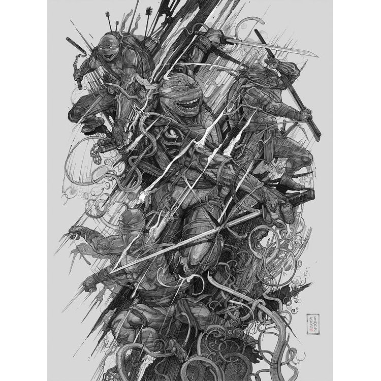 "TMNT" Variant (Kx2 vs Gabz) by Gabz Domaradzki