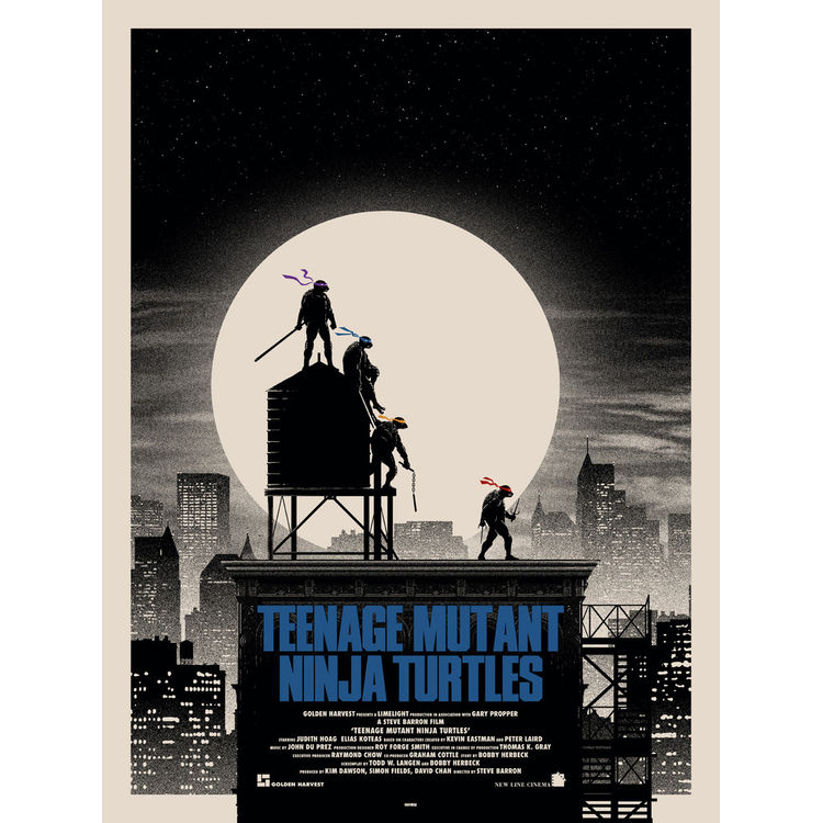 Teenage Mutant Ninja Turtles - Blue by Matt Ferguson