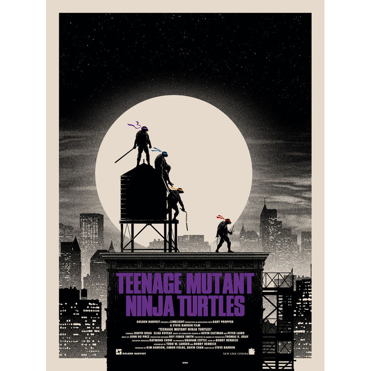 Teenage Mutant Ninja Turtles - Purple by Matt Ferguson