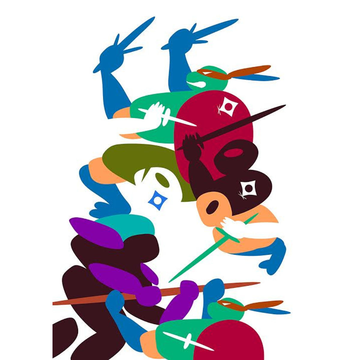 "Big Apple, 3AM" Framed