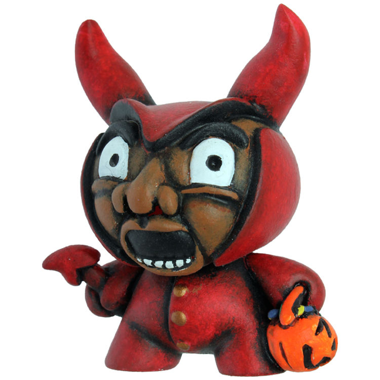 Monster Dunny: Treat Painted by Zombiemonkie (Mikie Graham)