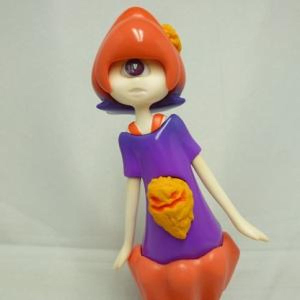 Mono Eye strawberry -. ver Halloween orange (purple eyes) -