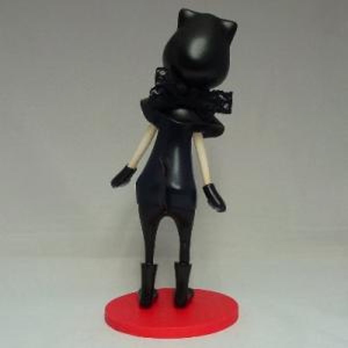 beast black cat hood Ver. (B ribbon black yellow eyes)