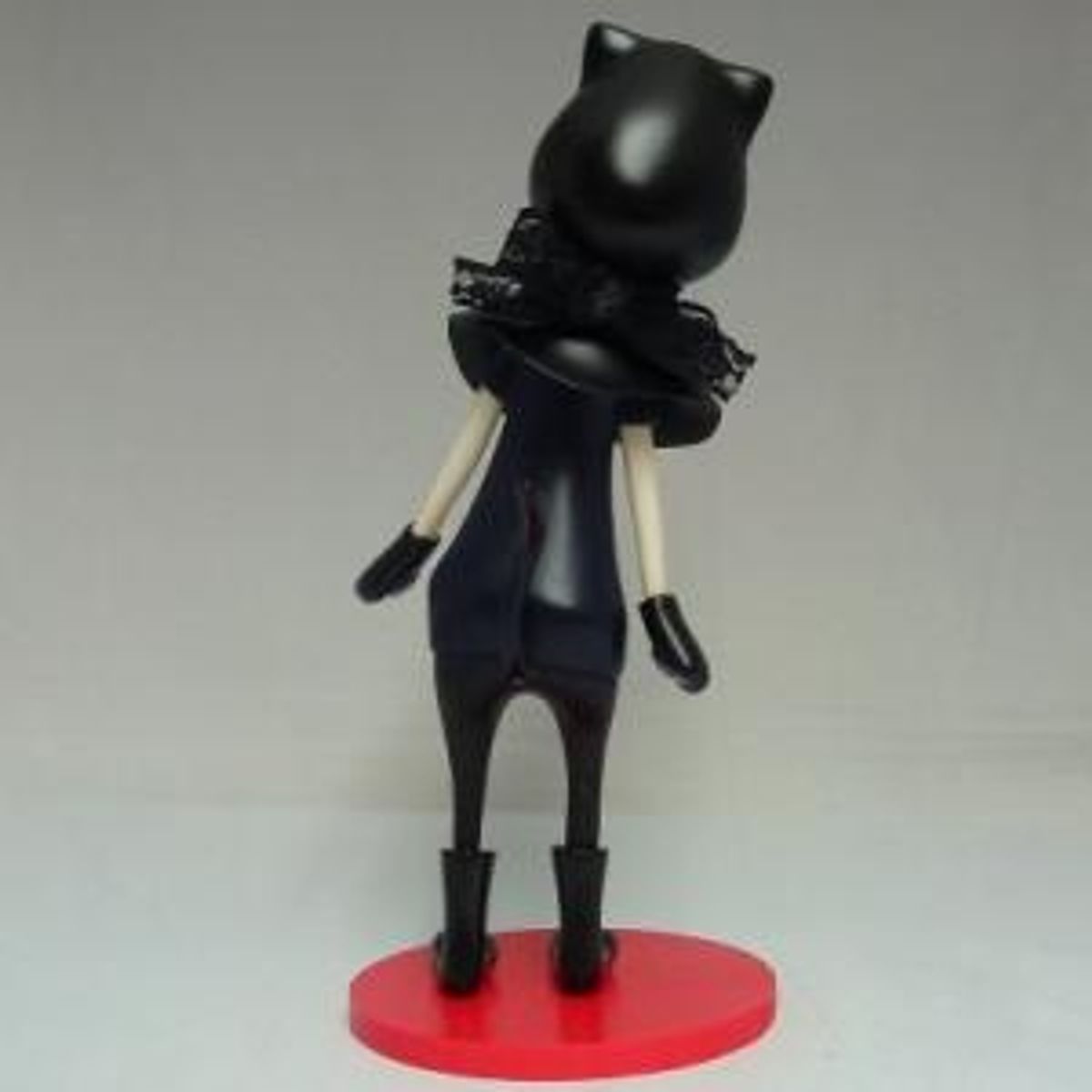 beast black cat hood Ver. (B ribbon black blue eyes)